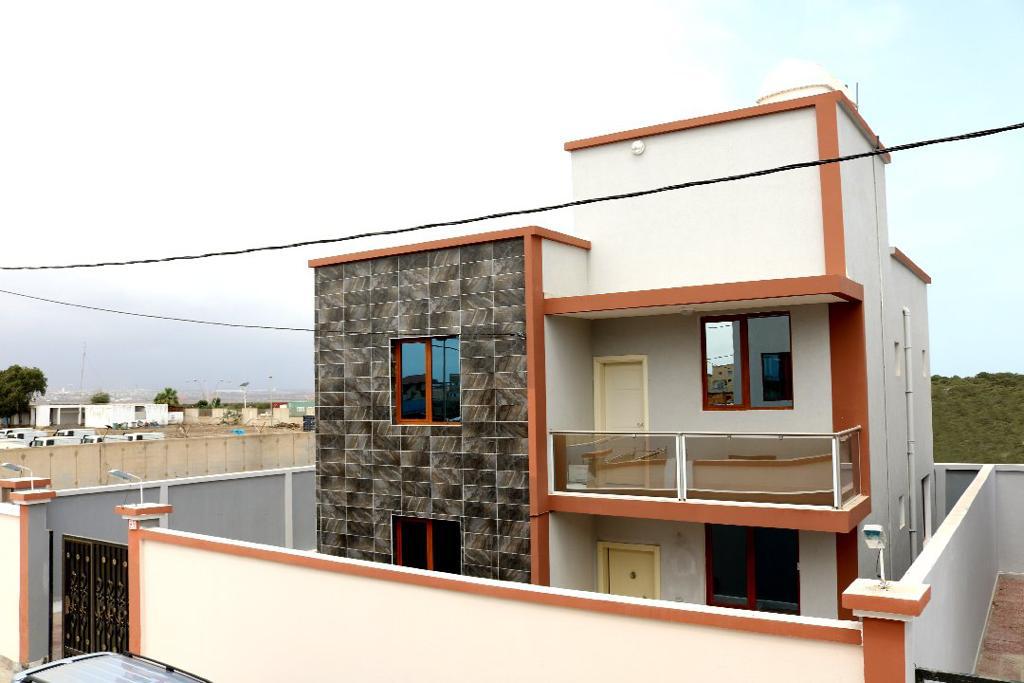 Two-floor villa exterior