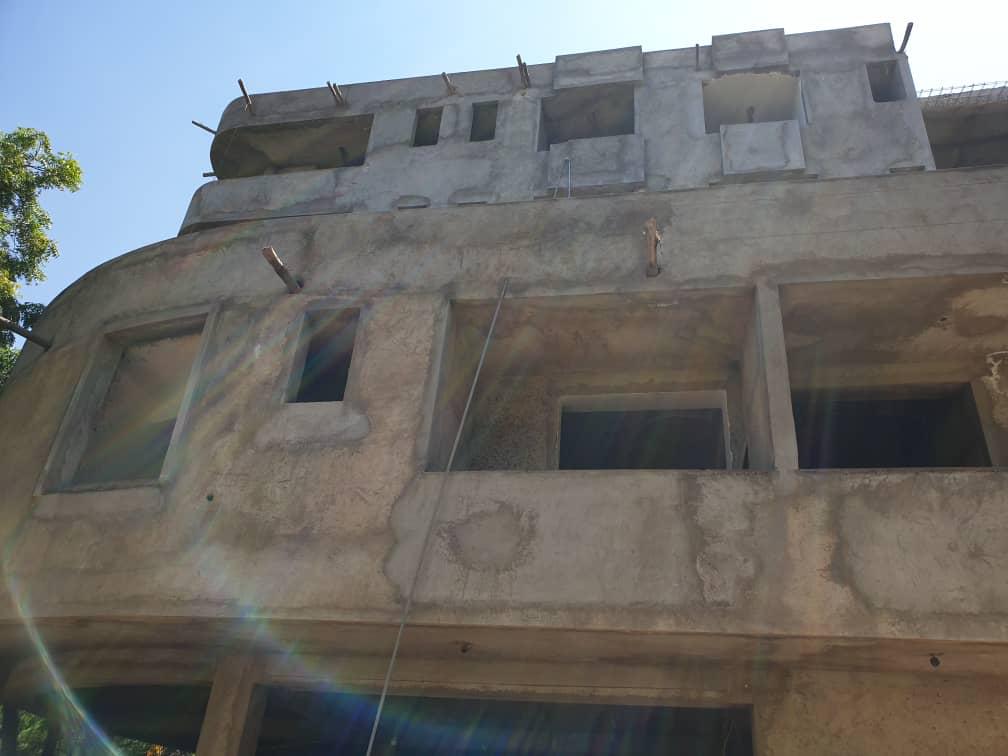 Construction phase - building exterior